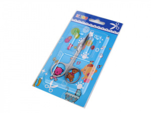 Nůžky zahnuté délka 9 cm