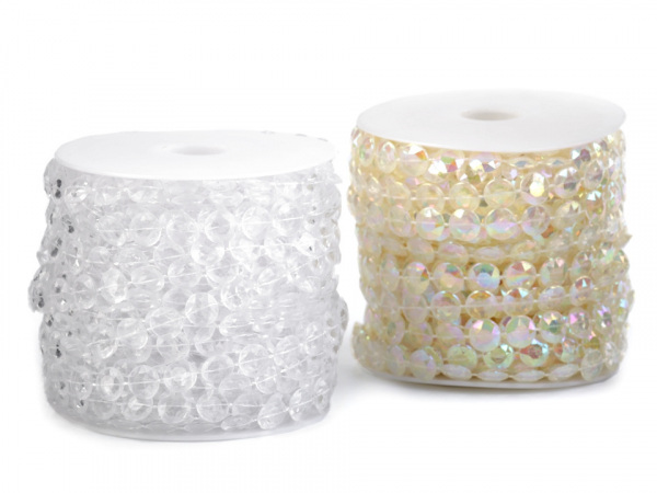 Broušené kameny na šňůře  Ø11 mm