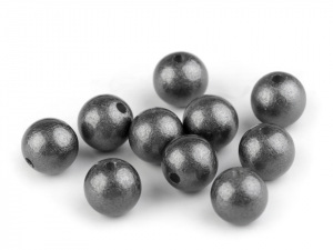 Plastové korálky Shine effect Ø12 mm