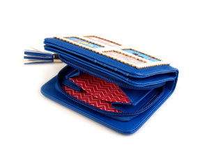 Peněženka se střapcem 9x11,5 cm