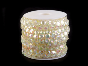 Broušené kameny na šňůře  Ø11 mm