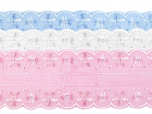 Madeira / vsadka - štykování šíře 45 mm