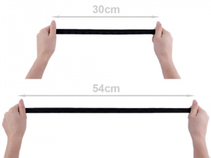 Lemovací pruženka šíře 20 mm se srdíčky