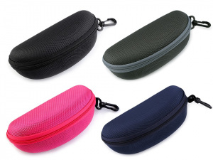 Pouzdro na brýle s karabinou 8x17 cm