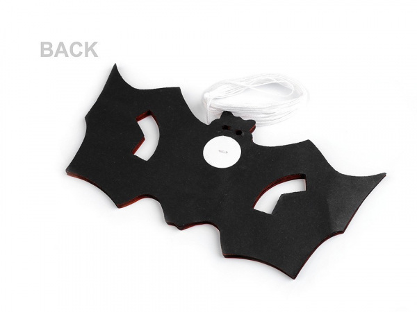 Halloweenská girlanda - dýně, netopýr