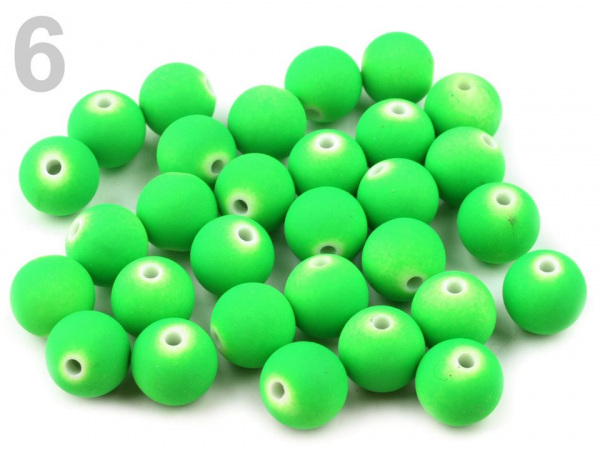 Plastové korálky Ø10 mm