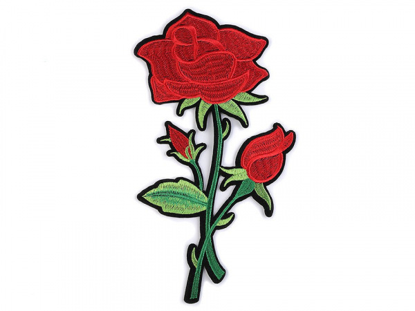 Nažehlovačka květy / růže