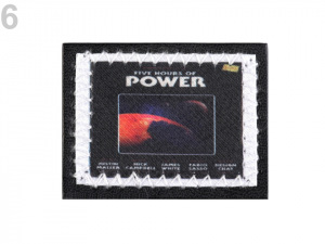 Nažehlovačka dvojitá, prošitá