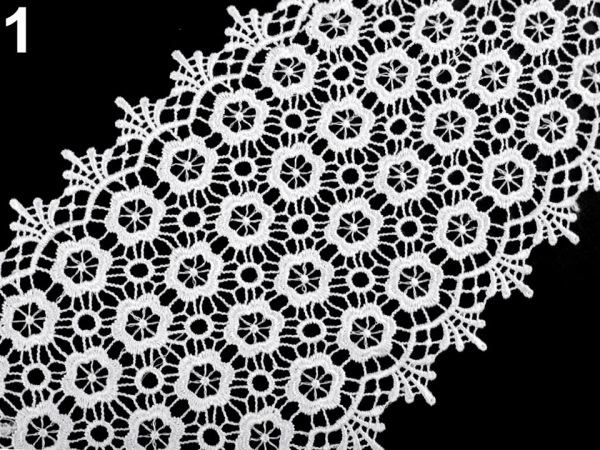 Vzdušná krajka šíře 16 cm