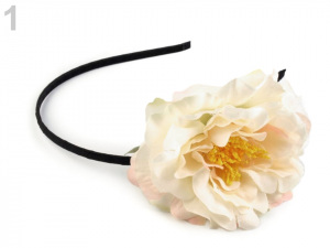 Čelenka do vlasů s květem
