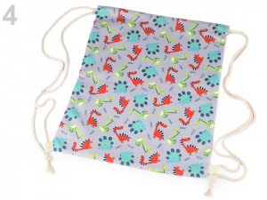 Vak na záda lama, dinosaurus 34x40 cm