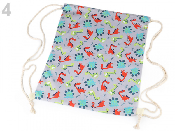 Vak na záda lama, dinosaurus 34x40 cm