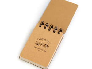 Blok / zápisník linkovaný A7 Languo