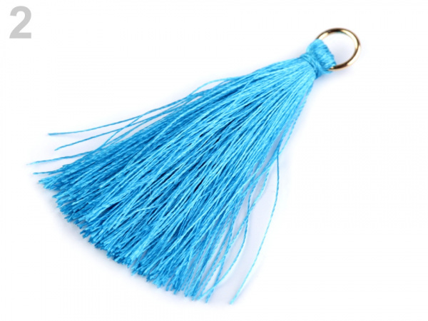 Střapec s očkem délka 40-55 mm