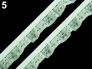 Pruženka s volánkem šíře 18; 20 mm