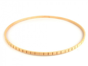 Dřevěný kruh Ø28,5 cm se zářezy