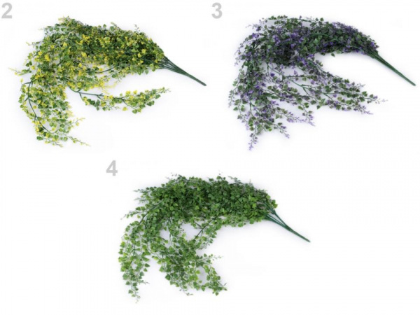 Umělá větvička k aranžování převislá