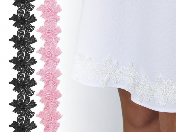 Vzdušná krajka / vsadka šíře 63 mm