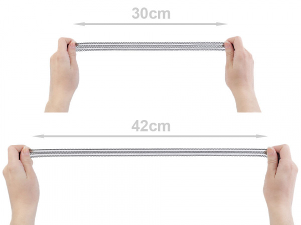 Ozdobná pruženka šíře 18 mm