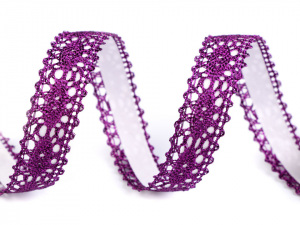 Samolepicí krajka šíře 17 mm lesklá