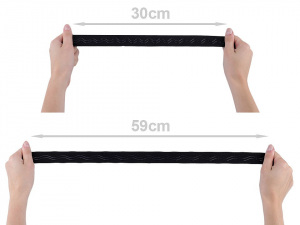 Pruženka šíře 30 mm se silikonem