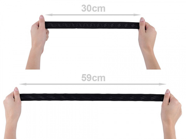 Pruženka šíře 30 mm se silikonem