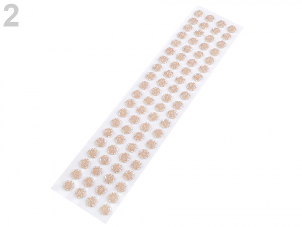 Samolepicí růže na lepicím proužku Ø11 mm