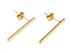 Náušnice tyčinky z nerezové oceli