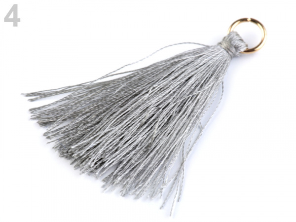 Střapec s očkem délka 40-55 mm