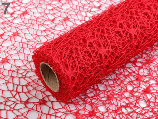 Dekorační metráž pavučina šíře 48 cm