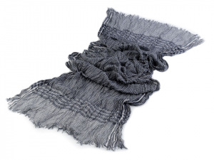 Pánská šála mačkaná 90x190 cm