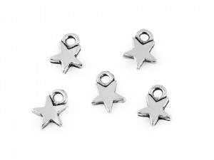 Mini přívěsek peace, hvězda, triquetra