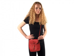 Kabelka se střapcem 23x24 cm