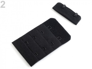 Zapínání na podprsenky šíře 37 mm dvouřadé