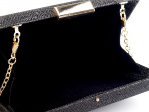 Kabelka 10x16 cm s lurexem