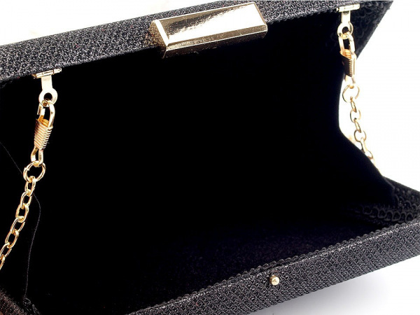 Kabelka 10x16 cm s lurexem