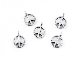 Mini přívěsek peace, hvězda, triquetra