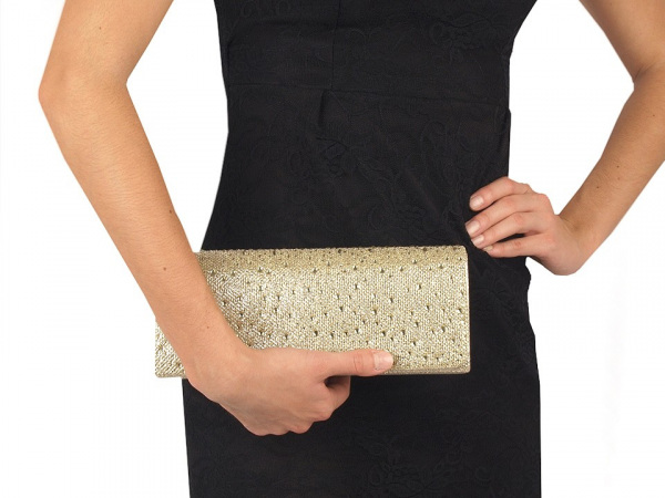 Kabelka - psaníčko s kamínky