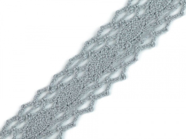 Krajka / vsadka paličkovaná šíře 25 mm