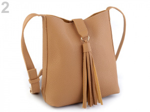 Kabelka se střapcem 22x25 cm