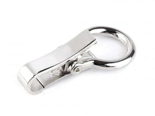 Kovová karabina / zapínání průvlek 15 mm