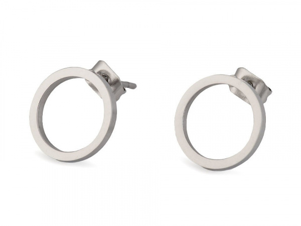 Náušnice kroužky z nerezové oceli
