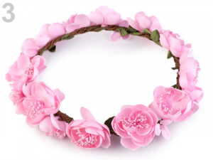 Květinový věneček do vlasů