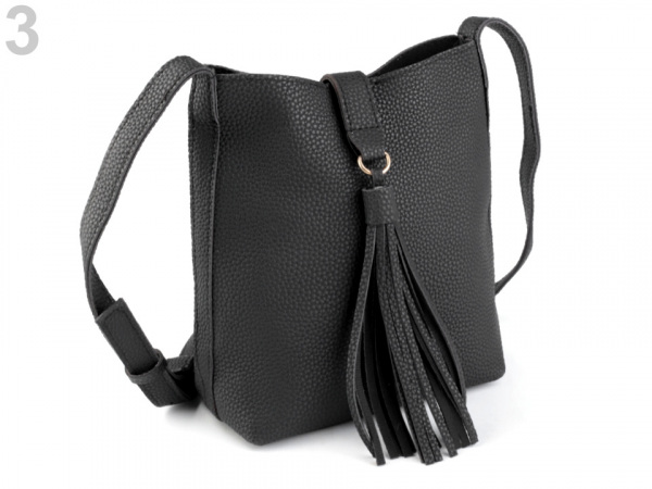 Kabelka se střapcem 22x25 cm