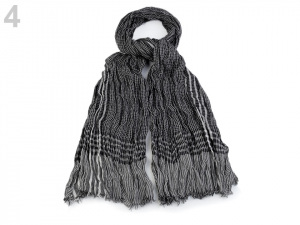 Pánská šála mačkaná 90x190 cm