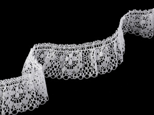 Krajkový volánek šíře 40 mm