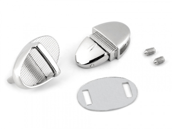 Sada zapínání na tašku 16x28 mm