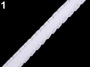 Lemovací prýmek / stuha pro halenky a košile šíře 10 mm rypsový