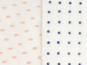 Nažehlovací perly velikost SS12 na přenášecí fólii