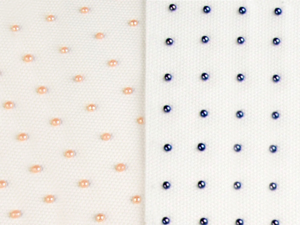 Nažehlovací perly velikost SS12 na přenášecí fólii